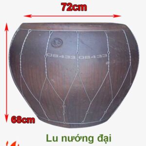 Lu nướng heo gà vịt bằng đất loại lớn